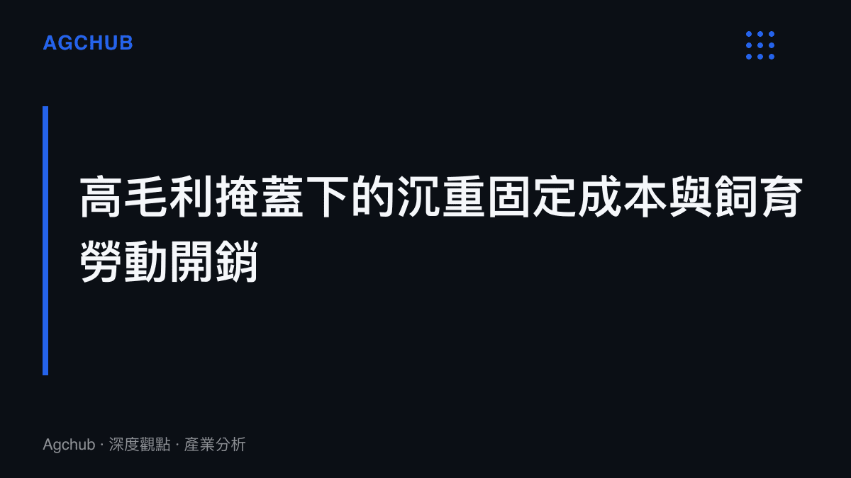 水豚互動館的商業模式面臨高毛利但淨利受制於固定成本與勞動開銷的擠壓