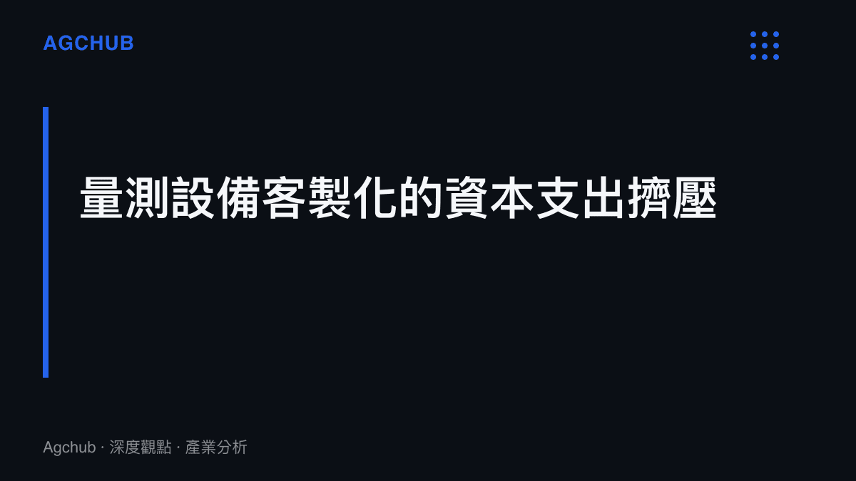 本圖卡說明標準半導體設備無法滿足極敏感的二維量子材料量測需求，迫使實驗室必須將研發資金與人力投入自主設備的硬體重置成本中。