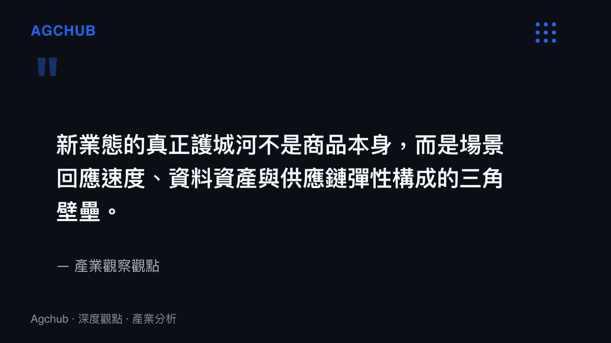 新業態消費市場的核心壁壘在於場景回應速度、資料資產與供應鏈彈性構成的三角結構