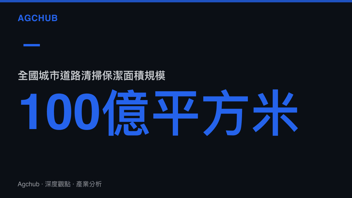 全國城市道路清掃保潔面積突破一百億平方米的產業規模統計數據