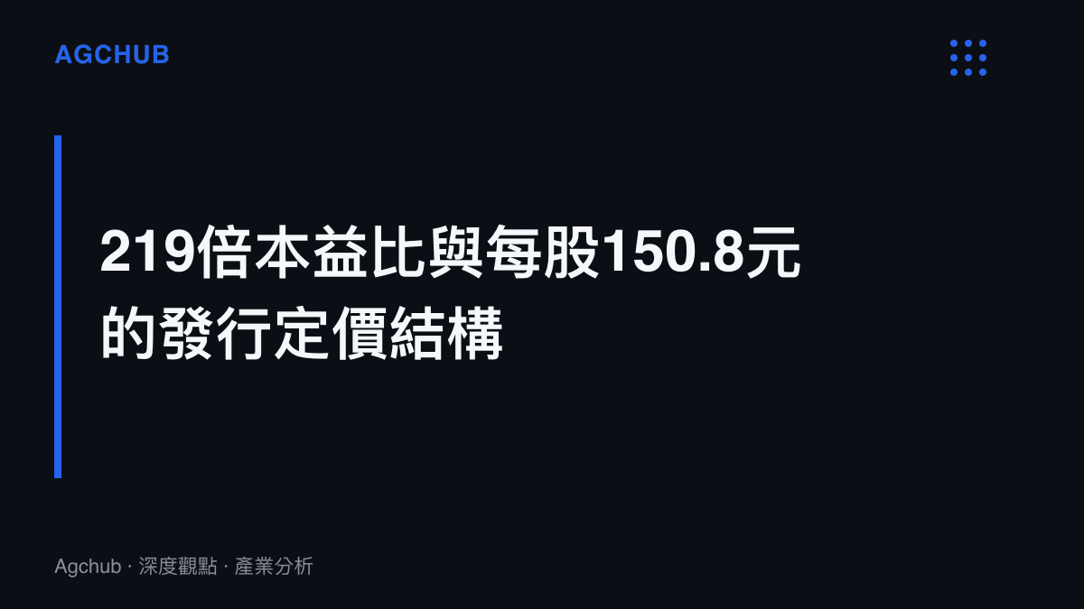 宇樹科技科創板發行價與高本益比背後的市場估值邏輯解析